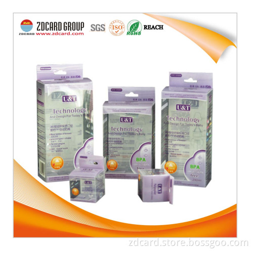 Transparent/ Clear Plastic Folding Box PVC with Full Color Printing